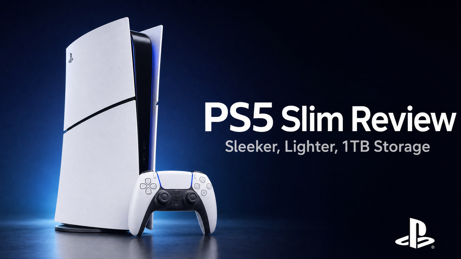 PS5 Slim Review - Sleeker Design, 1TB Storage and Same Powerhouse Performance